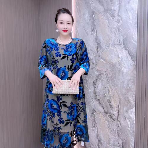 桑蚕丝连衣裙43A179A