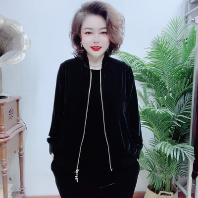 高端桑蚕丝短外套88A6157