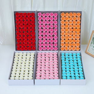 肥皂花头香皂花三层迷你小玫瑰肥皂花小花束包花花头材料仿真花