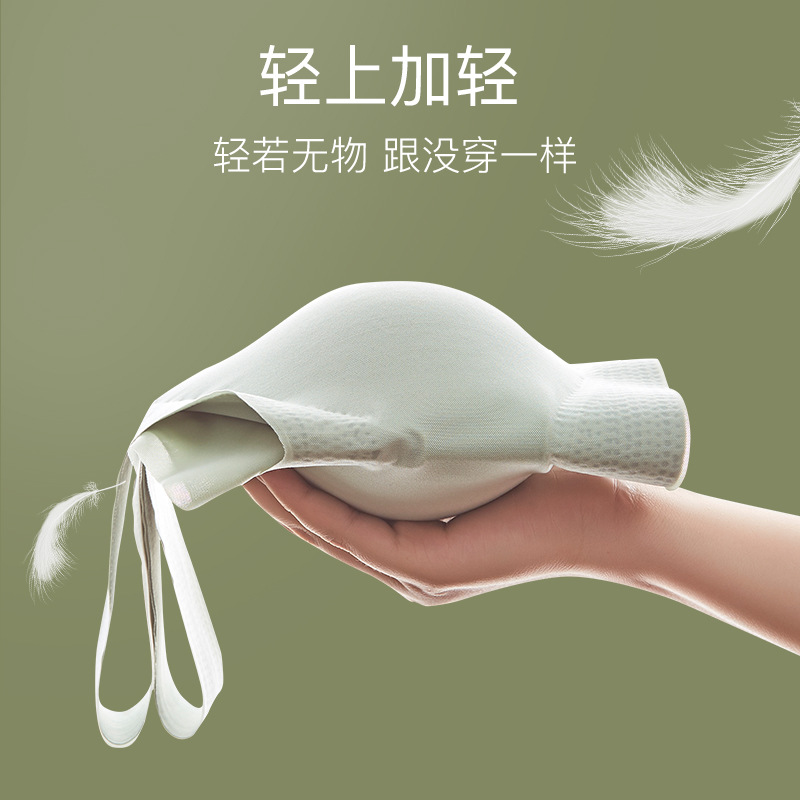 大胸显小内衣女调整型收副乳防下垂聚拢无钢圈薄款夏季大码文胸罩