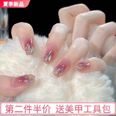 穿戴甲2025年新款高级感指甲贴片