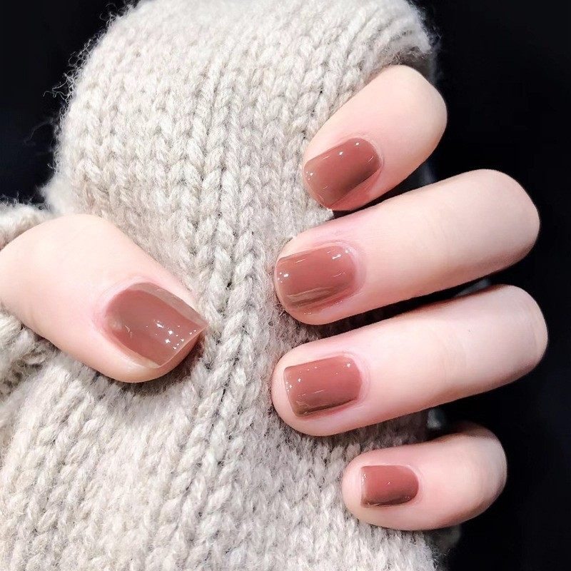 2026年新款儿童美甲穿戴甲感短款西柚色纯色24片装假指甲贴片,彩妆/香水/美妆工具,美甲工具,淘宝优惠券,粉丝福利购,淘宝优惠卷