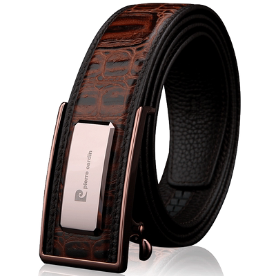 皮尔卡丹真皮男皮带时尚男商务款