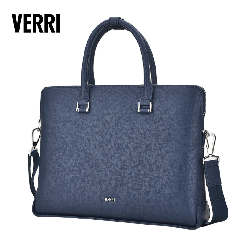 休闲风牛皮商务公文包