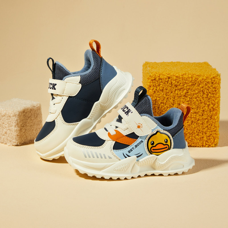 B.Duck小黄鸭童鞋儿童时尚休闲鞋冬季男女童加绒运动鞋 B5483019,童鞋/婴儿鞋/亲子鞋,运动鞋,淘宝优惠券,粉丝福利购,淘宝优惠卷