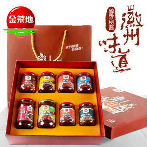 金菜地1670g徽州味道醇香秘酱礼盒调味春节年货礼盒安徽特产包邮