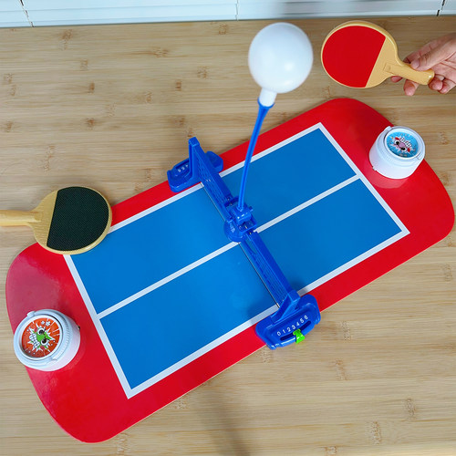 儿童桌上乒乓球匹克球对战玩具