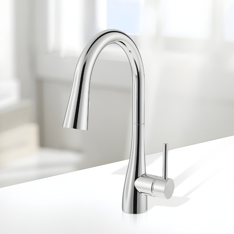 白鸟韩国隐藏式冷热水龙头