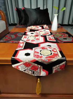 礼盒装客厅高级真丝孤品装饰日式