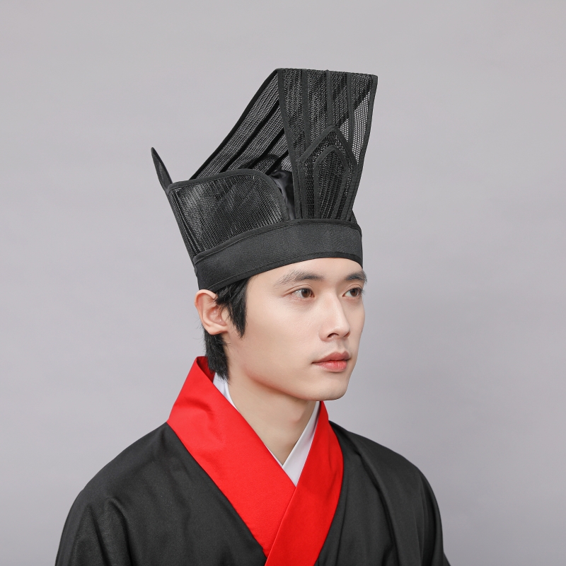 进贤冠中国风男女四季无檐古装帽