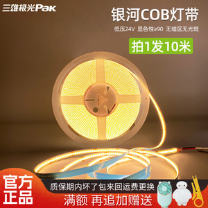 三雄极光银河cob灯带低压24V裸版