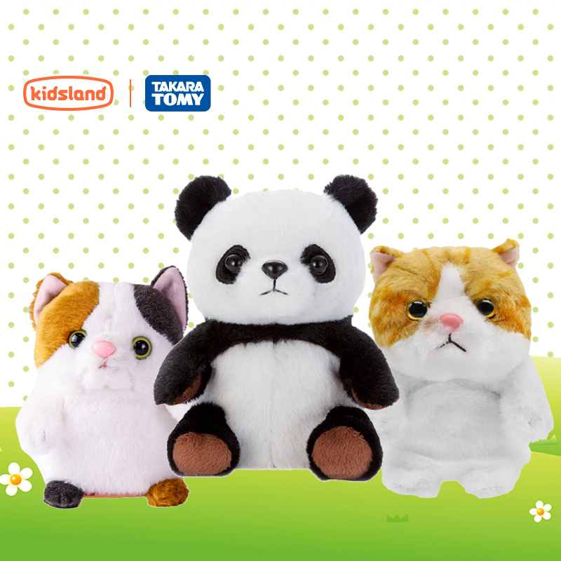 多美tomy毛绒玩偶鸣声宠物发声录音玩具女孩电子宠物玩具正版