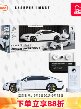 sharperimage保时捷电车遥控车