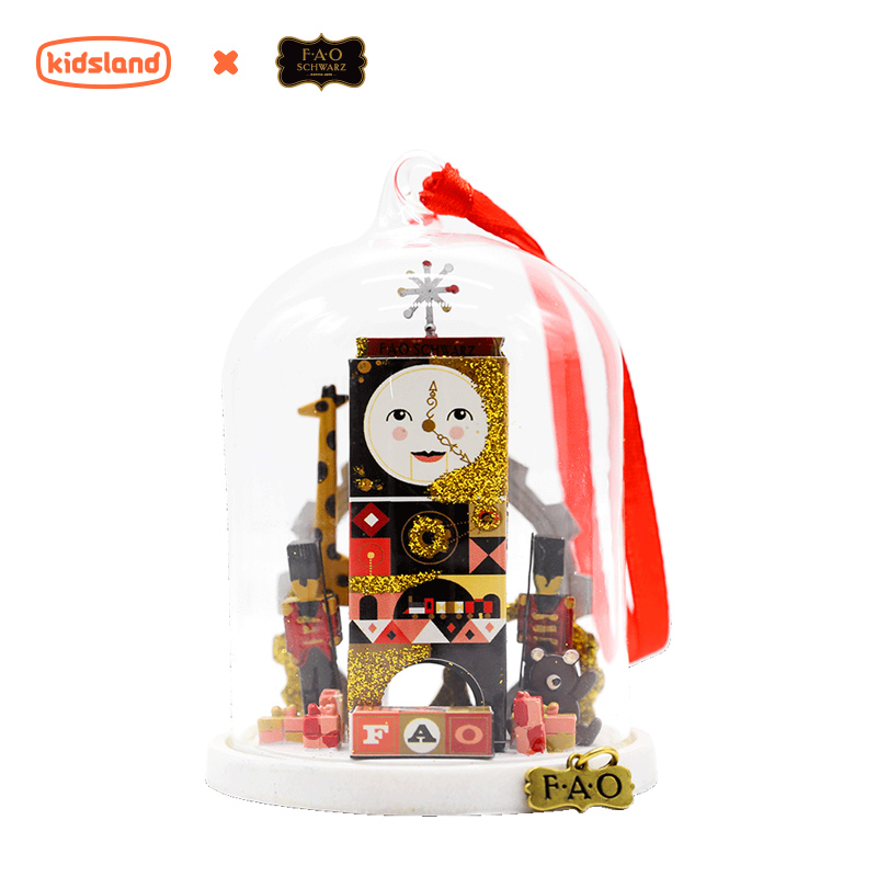 FAO室内装饰摆件钟形玻璃