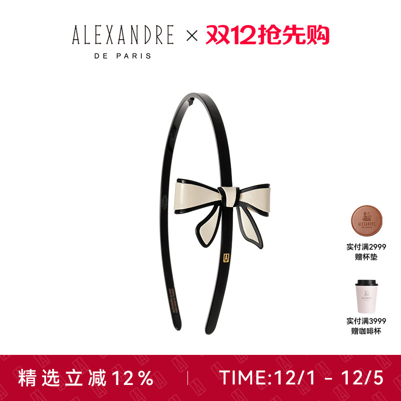 明星同款蝴蝶结发箍优雅