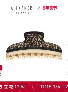 【新年礼物】ALEXANDRE DE PARIS亚历山大10.5cm大号旺多姆抓夹