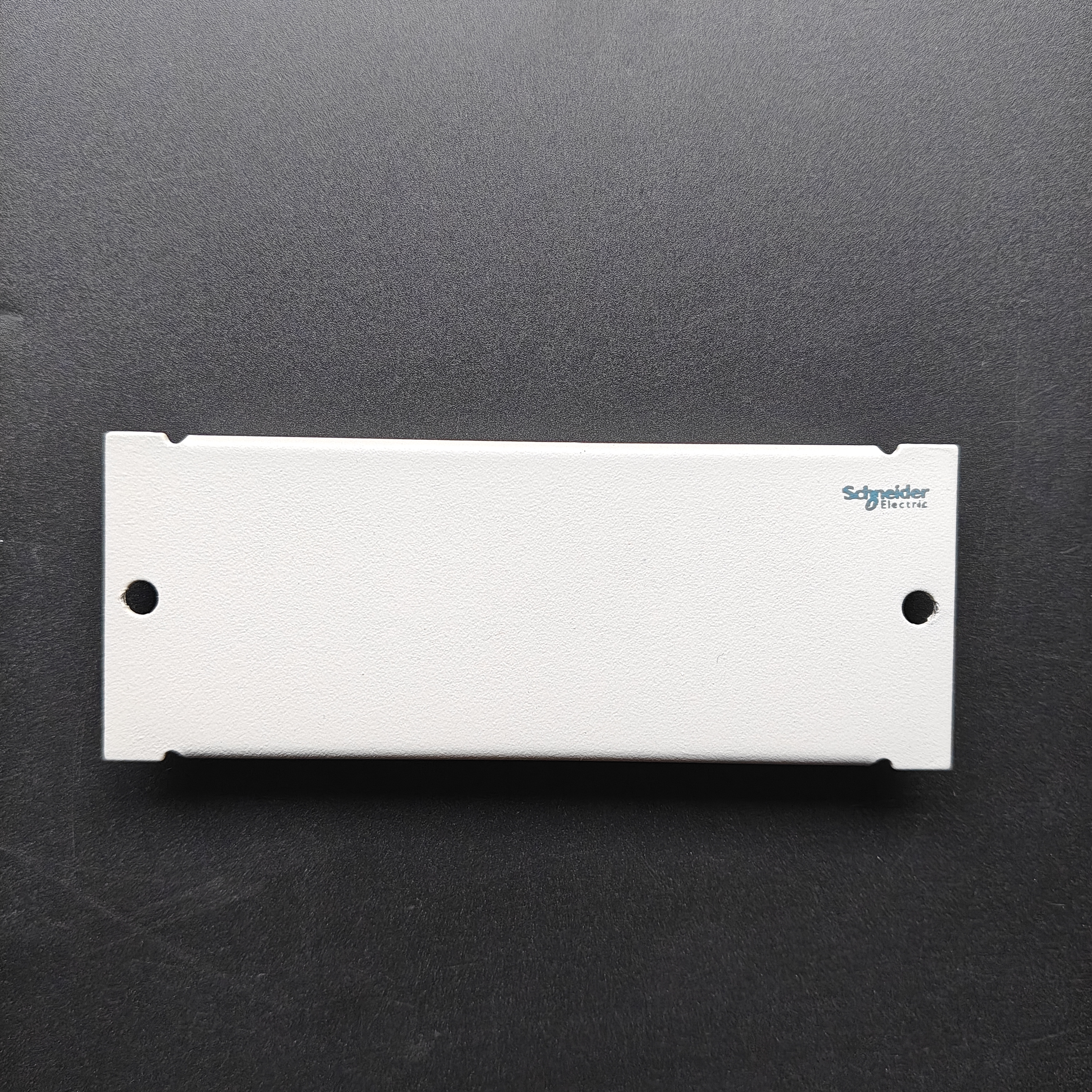 施耐德1U带logo空白面板D4N001智能信息布线箱电源模块配件