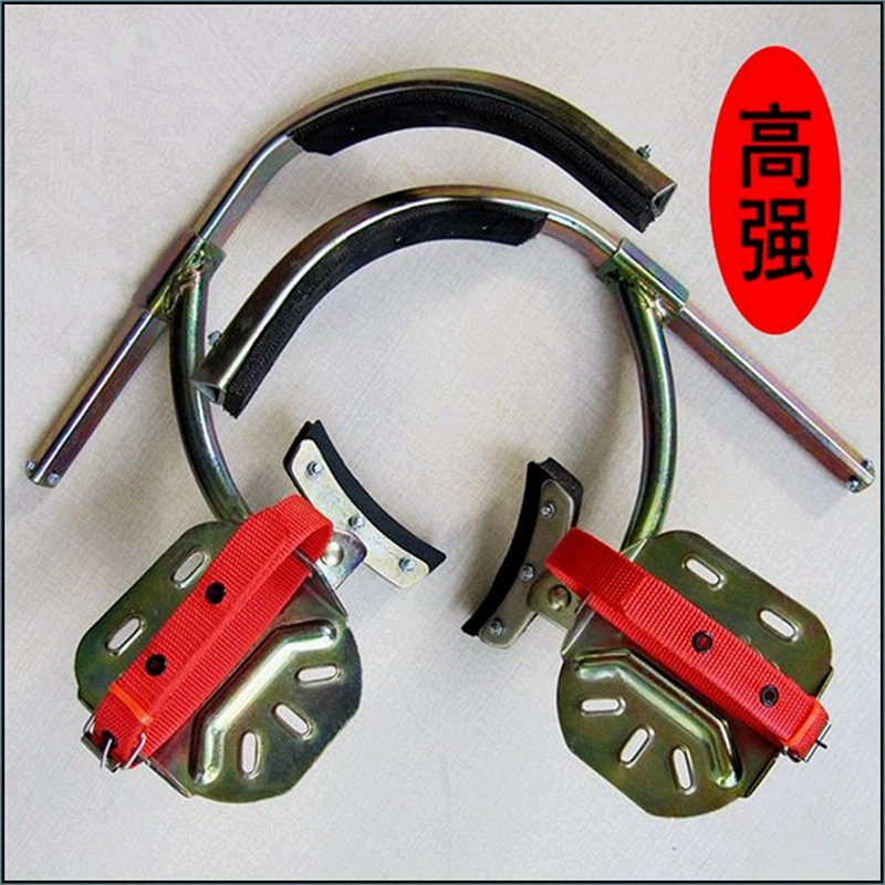 电工脚扣爬水泥杆脚蹬新月国泰