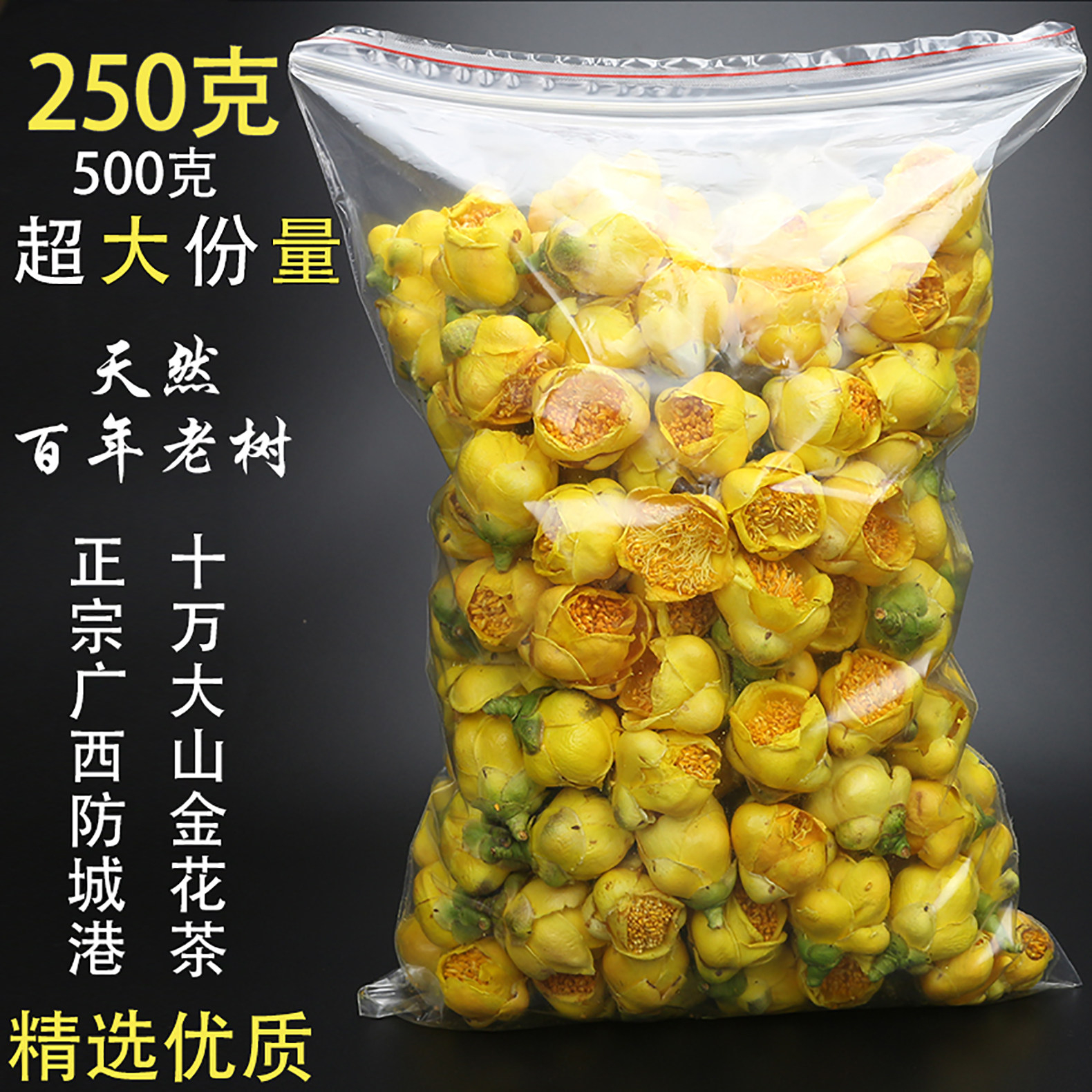 金花茶正宗广西防城港十万大山野