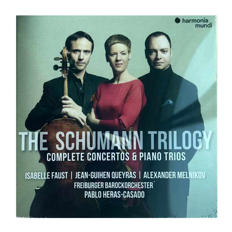 舒曼三部曲协奏曲钢琴三重奏3CD