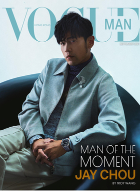 现货包邮 香港版男士时尚杂志 周杰伦三封面 VOGUE MAN HK2024年9月 原装进口
