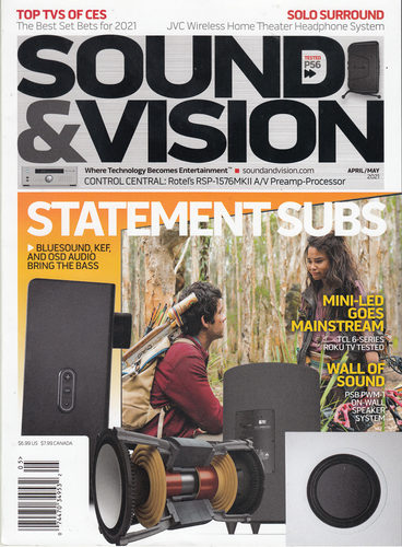 区域包邮 Sound and Vision2021年4/5月合刊 另推荐GRAMOPHONE 留声机杂志 BBC Music音乐杂志 THE STRAD音乐杂志 原版进口
