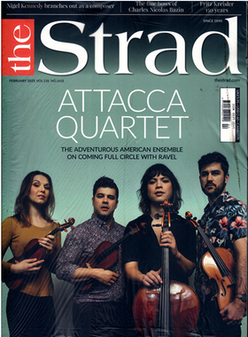 区域包邮 THE STRAD音乐杂志 2025年2月 音乐杂志 英文版古典音乐杂志