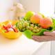瓜子果盆零食果盒家用水果篮干果盘 创意水果盘塑料糖果盘客厅欧式