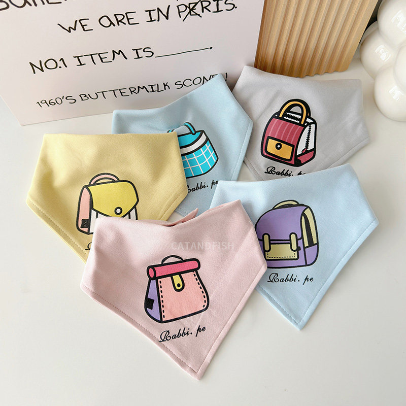 新生宝宝围嘴婴儿纯棉防吐奶吃饭围兜男女童四季通用口水巾三角巾,婴童用品,口水巾,淘宝优惠券,粉丝福利购,淘宝优惠卷