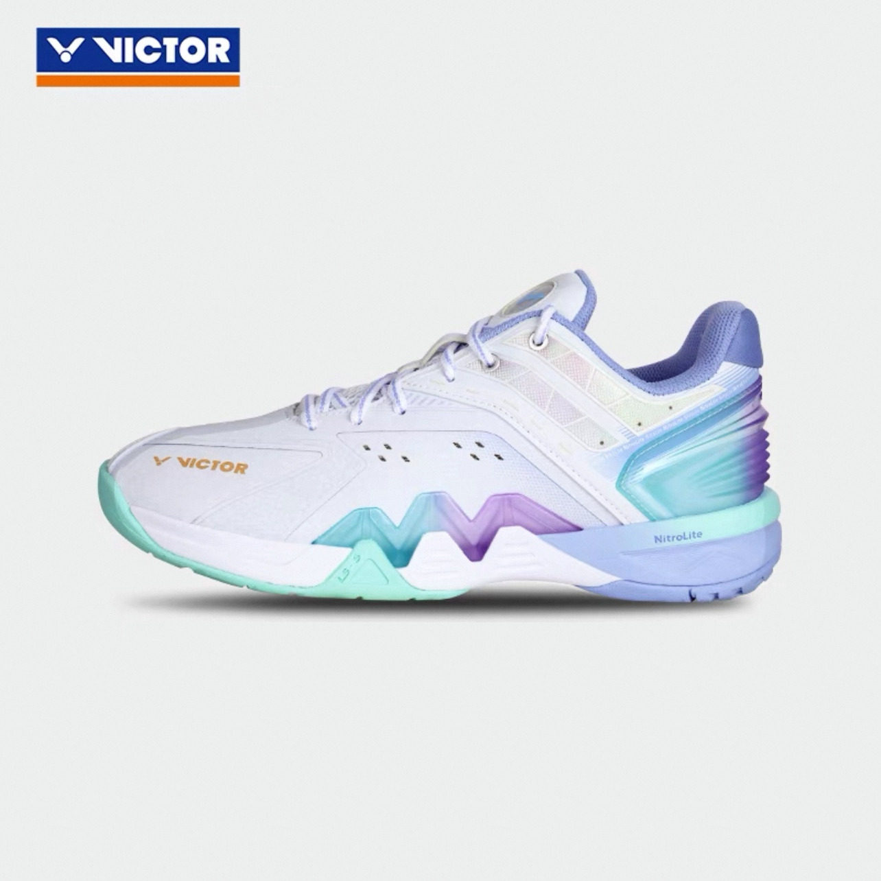 羽毛球鞋全新胜利避震防扭标准楦超临界氮气发泡中底立体碳纤片