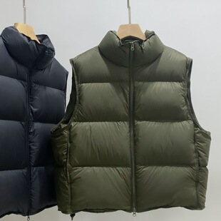 短款羽绒马甲女2025新款秋冬季加厚立领95白鸭绒泡芙马夹背心外穿