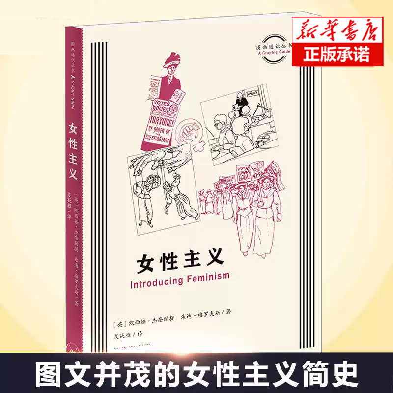 正版 女性主义 图画通识丛书 英 凯西娅 杰奈纳提 朱迪 格罗夫斯 著 自17世纪以来的女性主义运动的主要事迹 生活读书新知三联书籍