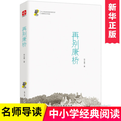 再别康桥(无障碍名师导读)/中小学经典阅读名家名译四五六七八年级中小学生课外阅读书籍 经典文学名著读物 正版图书