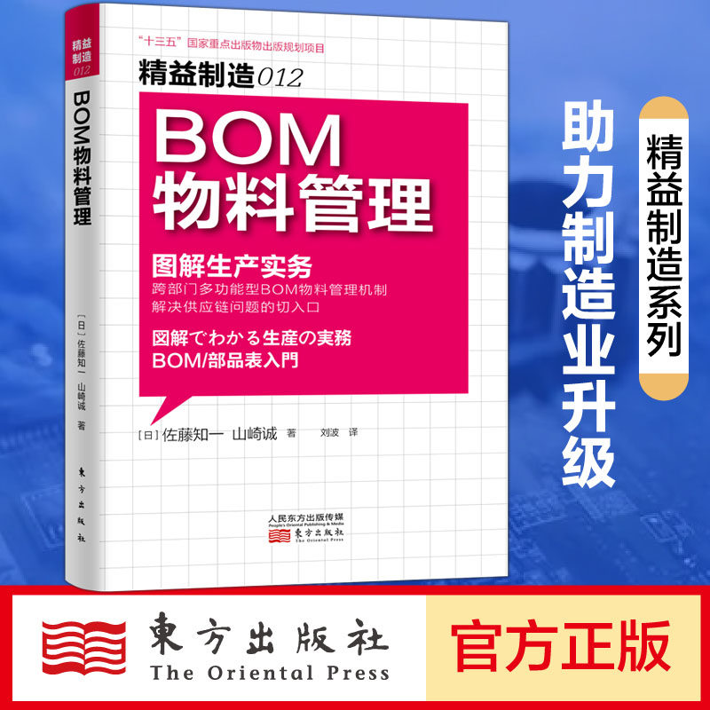 精益制造012：BOM物料管理  解决供应链问题的物料管理机制 博库网