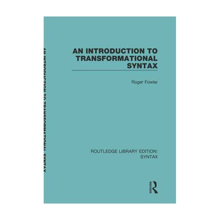 An Introduction to Transformational Syntax 博库网