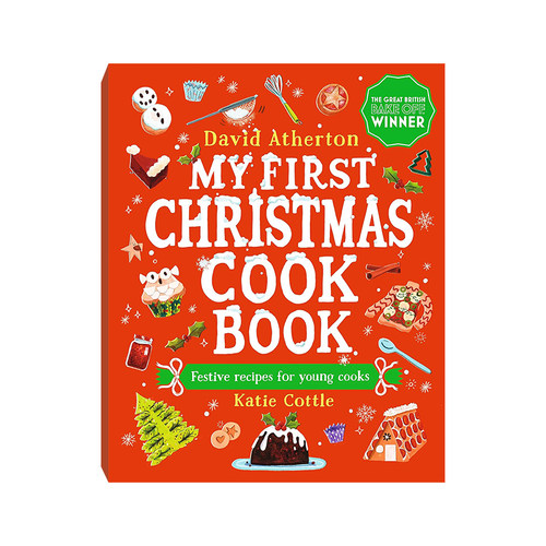 【英国烘焙大赛】My First Christmas Cook Book 我的第一本圣诞烘焙书英文原版儿童插画故事绘本3-6岁进口英语知识百科书籍正版