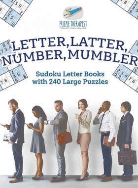 Letter, Latter, Number, Mumbler | Sudoku Letter Books with 2