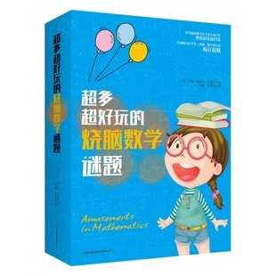 共5册 烧脑数学谜题 少儿儿童幼儿益智游戏儿童左右脑开发逻辑力思维力训练3 8岁几何点线代数魔 版 超多超好玩
