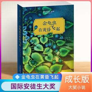 大奖小说 外国儿童文学9 15岁青少年儿童成长励志文学小说小学生三四五六年级课外阅读书 金龟虫在黄昏飞起