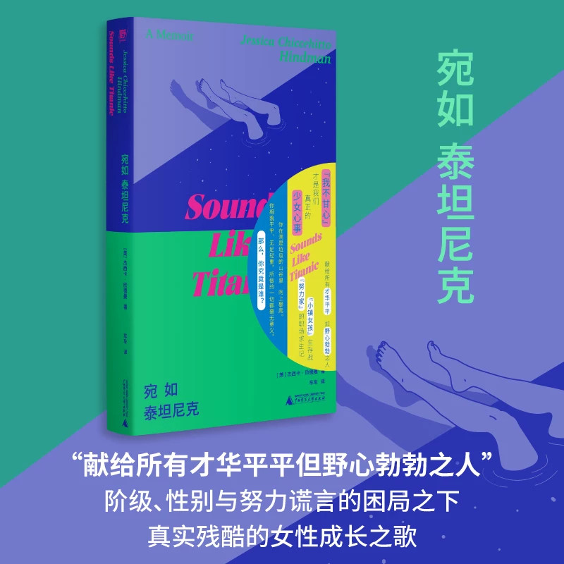 正版 宛如泰坦尼克 杰西卡•欣德曼 《你当像鸟飞往你的山》的彻底反面 女性成长 小镇努力家的谎言人生 入围美国国家书评人协会奖