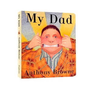Book 我妈妈我爸爸英文原版 儿童家庭关系情商管理绘本图画书正版 Dad Browne安东尼布朗低幼英语启蒙 Board Anthony 绘本纸板书