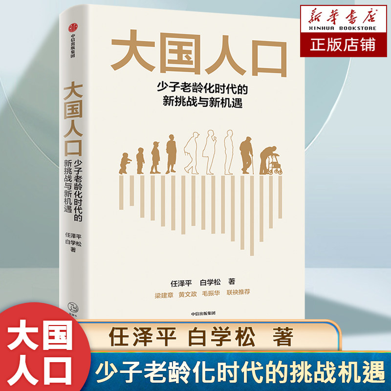 大国人口 任泽平,白学松 著 少子老龄化时代的新机遇与挑战抓住人口结构变化的新红利 抓住未来社会新机遇 人口与经济发展理论书籍