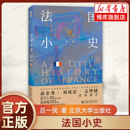 法国小史 吕一民 小历史·大世界 大家小书 法国历史 拓宽视野 世界史 欧洲史 正版书籍 北京大学出版社 新华书店 博库旗舰店