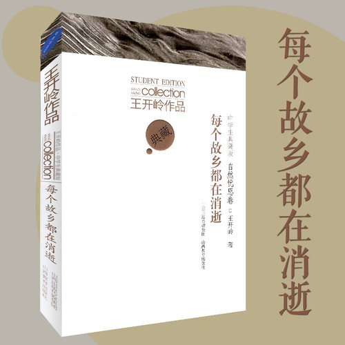正版现货 每个故乡都在消逝 正版 王开岭作品 每个故乡都在消逝(自然忧思卷中学生典藏版) 王开岭作品 新华书店正版畅销书籍