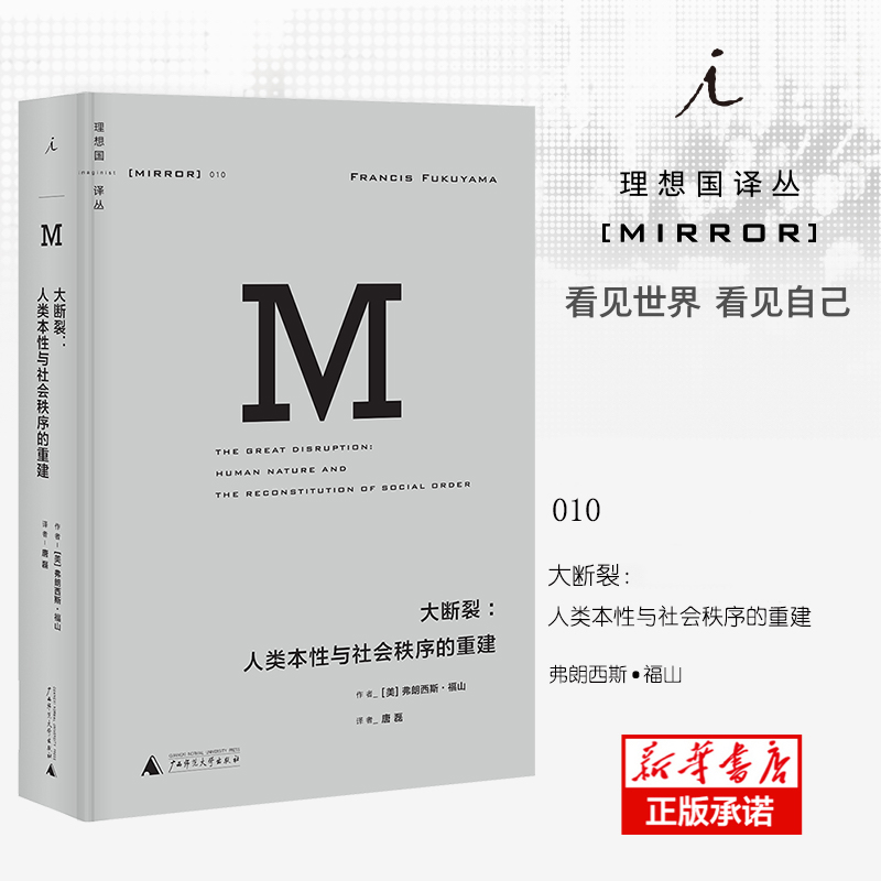 译丛010大断裂：人类本性与社会秩序的重建（2021版）博库网-封面