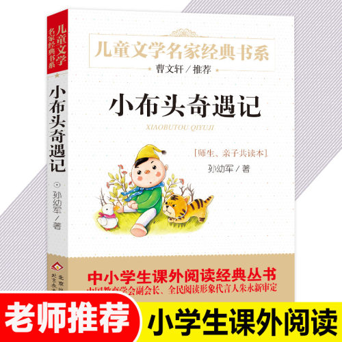 小布头奇遇记曹文轩系列儿童文学名家经典书系故事书8-10-12-15岁小学生三四五六年级课外书畅销书籍少儿小说读物语文正版-封面