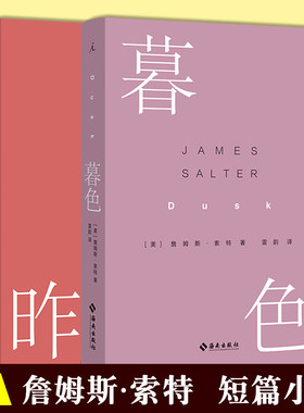 昨夜+暮色 共2册 詹姆斯·索特著 外国现当代文学作品美国爱情两性情感短长篇小说书籍 被遗忘的英雄作家 理想国