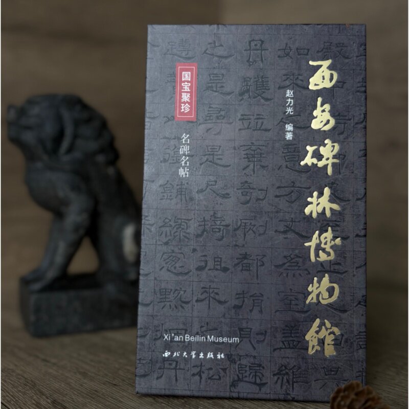 国宝聚珍 西安碑林博物馆·名碑名帖 赵力光编著 艺术/书法/篆刻/字帖书籍 西北大学出版社