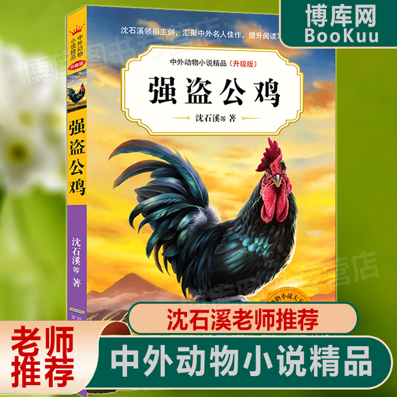 强盗公鸡(升级版) 中外动物小说精品正版初中三四五六年级小学生课外必读书籍10-12-15岁少儿童阅读物图书狼王梦畅销书排行榜
