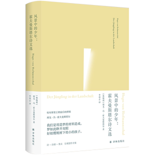 官方正版 俄耳甫斯诗译丛~风景中的少年：霍夫曼斯塔尔诗文选 [奥地利] 胡戈·冯·霍夫曼斯塔尔著 外国诗歌译林出版社